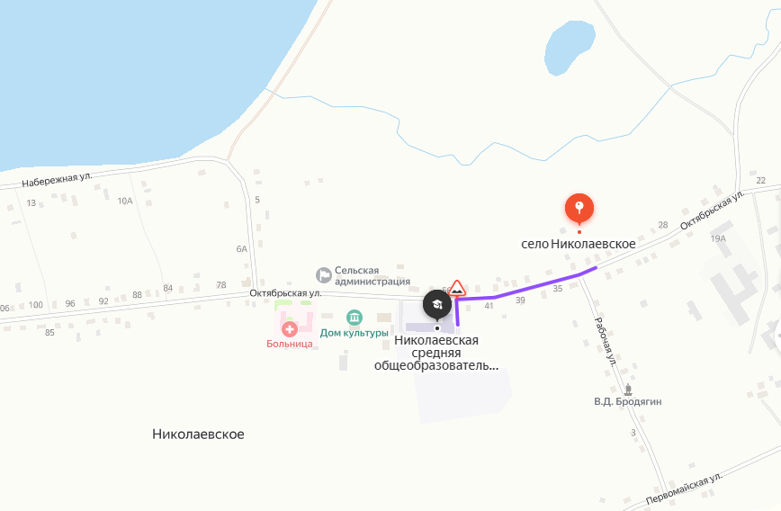 Николаевская средняя общеобразовательная школа — Яндекс Забайкальский край, Улётовский муниципальный округ, село Николаевское, Октябрьская улица, 4.